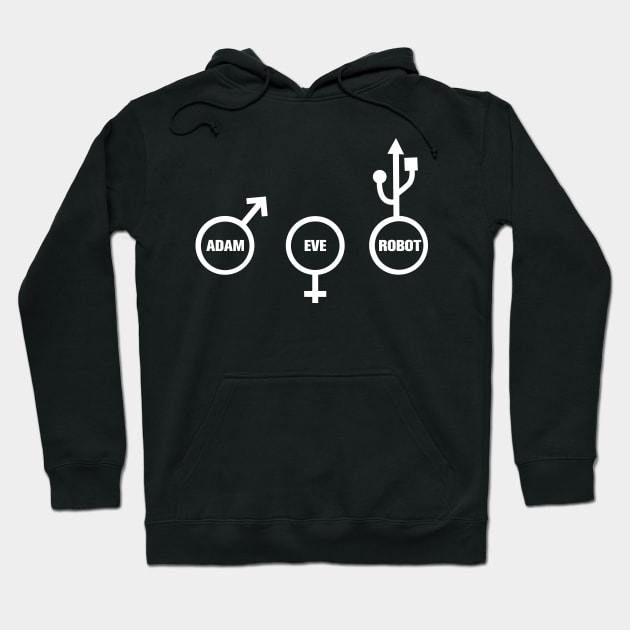 Robot NERD and GEEK shirt Hoodie by bannie